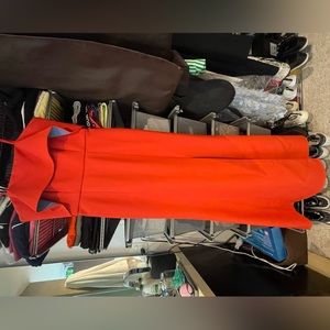 BCBG MAXAZRIA long cocktail dress Salmon